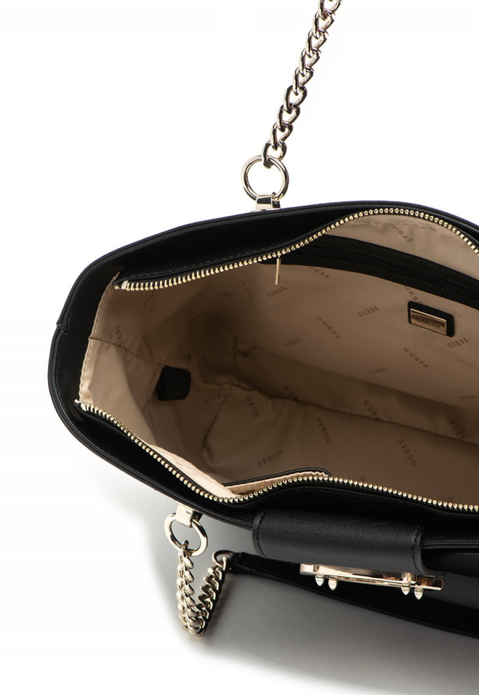 Чанта Camila от еко кожа с метално лого